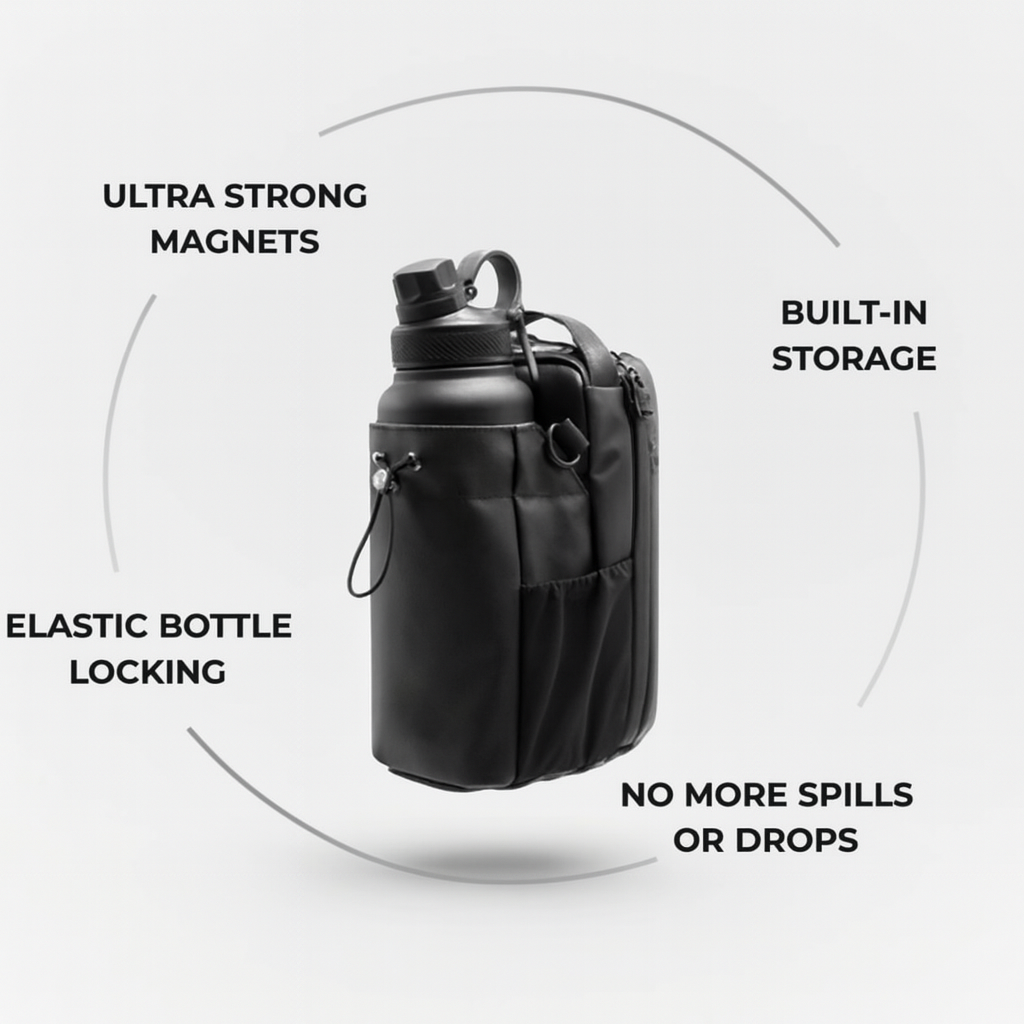 TD Magnetic Gym Bag, Strap Included